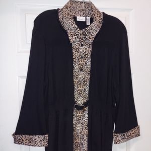 Kim Rogers belted sweater